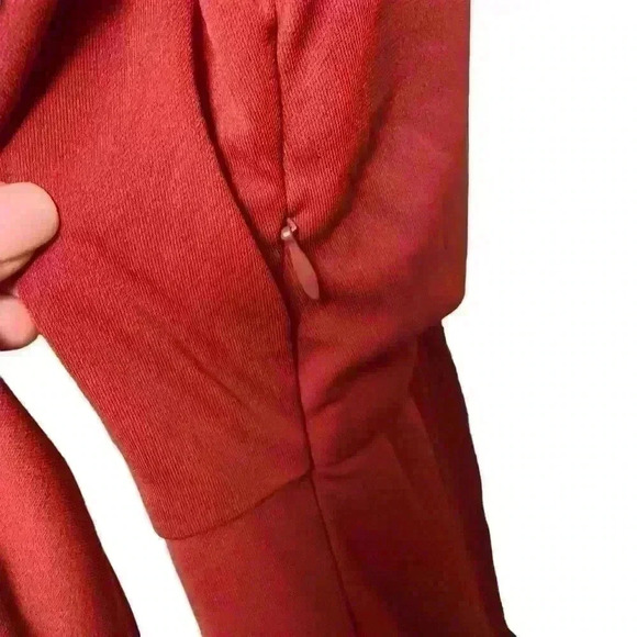 H by Halston Mock Wrap Dress. Size M. Front knot design - Picture 4 of 6